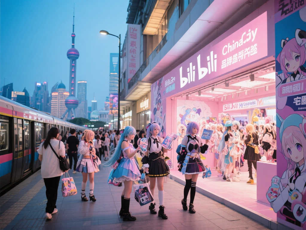 上海二次元文化巅峰,品牌线下店再创新高