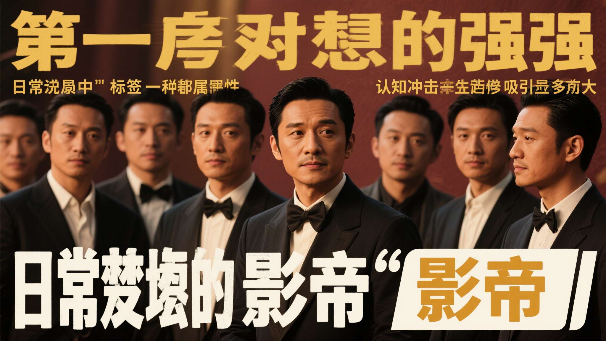 全员影帝!一张图炸翻外网:到底是谁在碾压所有人?