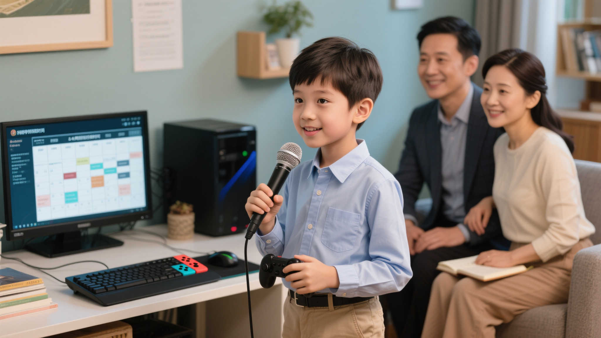 13岁学生用PPT请愿买Switch,爸爸:顺便做个帮我买烟的!